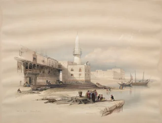 Kai in Suez, 1839