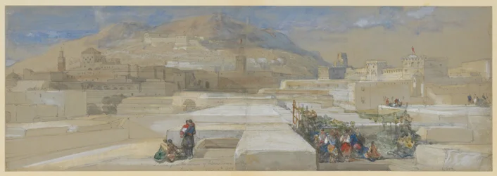 Tétouan von der Terrasse des Cohen-Hauses, Marokko