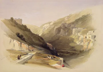 Der Teich von Siloah, aus Band II von 