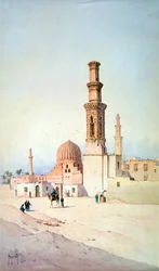 Grab der Kalifen, Kairo, um 1907