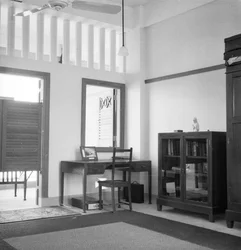 Innenkabine Nr. 13 in der Royal Air Force Station in Seletar, Singapur
