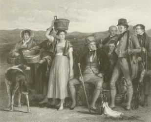 Sir Walter Scott und seine Familie