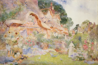 Tauben beobachten, 1905