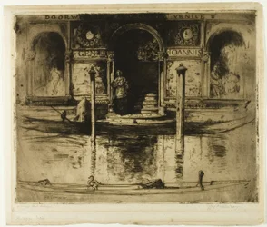 Das Palasttor, Platte 22 aus dem Norditalienischen Set
