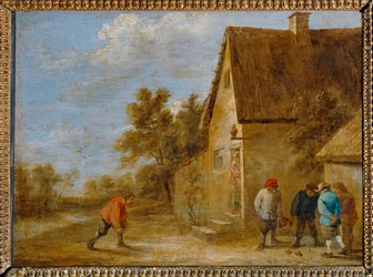 Die Boulespieler