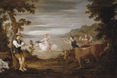 Die Entführung der Europa, 1654-56