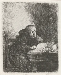 Lesender Mönch