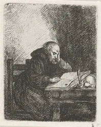 Lesender Mönch