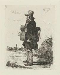 Porträt von Hermanus Jan Hendrik Rijkelijkhuizen