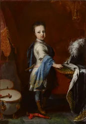 Herzog von Holstein-Gottorp, Karl Fredrik als Kind