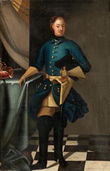 Porträt von König Karl XII. von Schweden