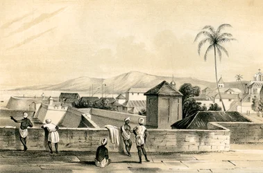 Goa, von der oberen Vorhangmauer, Indien