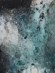 Gefrorene Teal Texturen