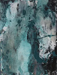 Teal Grunge Textur