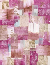 Strukturiertes Rosa Collage