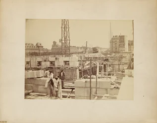 [Baustelle in Paris]