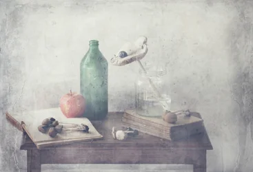 Vintage Stillleben-Arrangement
