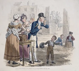 Der Ofenkartoffelverkäufer, 1821