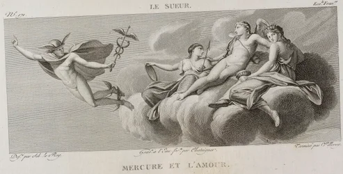 Merkur und die Liebe, nach Eustache Le Sueur