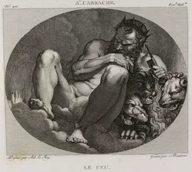 Das Feuer, nach Annibale Carracci