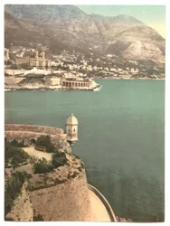 Monte Carlo vom Fort Antoine, Riviera, Monaco