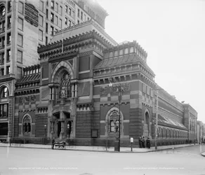 Pennsylvania Academy of Fine Arts, Philadelphia, Pennsylvania, ca. 1900 (s/w Foto)