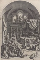 Geburt des Heiligen Johannes des Täufers, 1555-1588