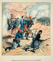 Franzosen und Deutsche, anekdotische Geschichte des Krieges von 1870-1871