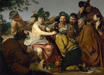 Der Triumph des Bacchus (Chromolitho)