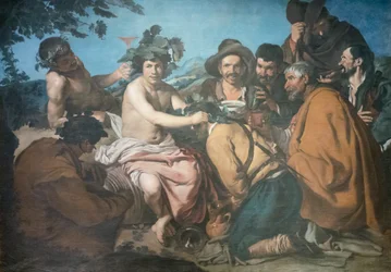 Triumph des Bacchus, auch bekannt als die Trinker