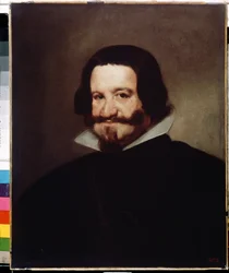 Porträt des Grafen Herzogs von Olivares. Gaspar de Guzman y Pimentel, Graf von Olivares und Herzog von Sanlucar la Mayor (1587-1645), spanischer Minister und königlicher Favorit