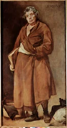 Porträt von Äsop, griechischer Schriftsteller