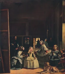 Las Meninas, oder Die Familie von Felipe IV, ca. 1656