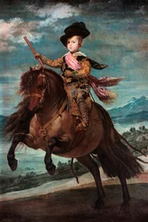 Prinz Baltasar Carlos zu Pferde, 1635-36.
