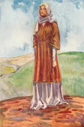 Eine Frau zur Zeit von Wilhelm I, 1907