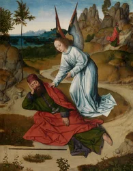 Elija in der Wüste (Detail)
