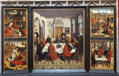 Gemälde des letzten Abendmahls, Löwen, Flämisch-Brabant, Flandern, Belgien