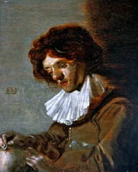 Studie eines jungen Mannes bei einer Trepanation