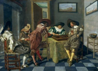 Das Backgammon-Spiel