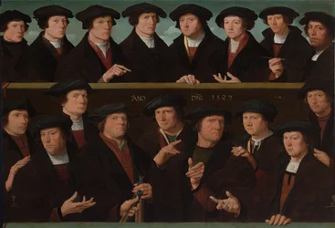 Eine Gruppe von Wachen