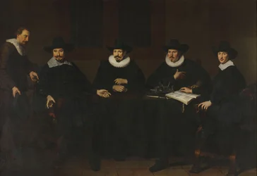 Die Hauptleute der Saainering in Amsterdam