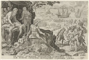 Kaiserliche Truppen von Karl V. fallen Zentralamerika ein, 1530 (Overwinningen van Karel V)