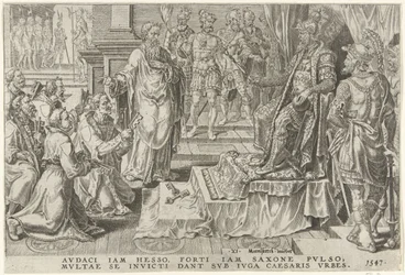 Unterwerfung von sechs deutschen Städten, 1547