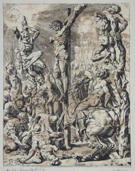 Der Tod Christi am Kreuz