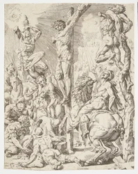 Der Tod Christi am Kreuz