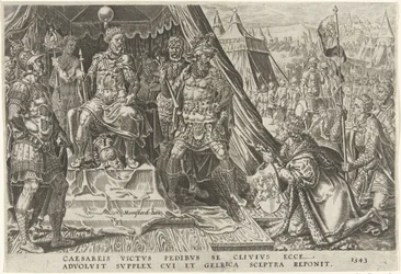 Wilhelm II., Herzog von Geldern, unterwirft sich der Autorität von Karl V., 1543