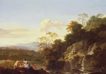 Landschaft mit Nymphen