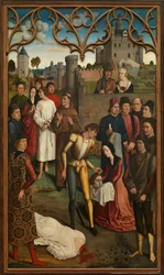 Die Gerechtigkeit von Kaiser Otto III.: Enthauptung des unschuldigen Grafen, 1471-1475