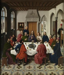 Mitteltafel des Abendmahlsaltars, 1464-1468