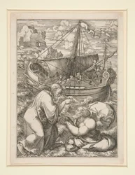 Christus geht auf dem Wasser